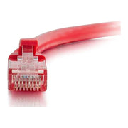 C2G 27186 50ft Cat6 Snagless Unshielded (UTP) Network Patch Cable Red Category 6 for Network Device - RJ-45 Male - RJ-45 Male, Red