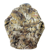 Sitka 600501-WL-M Duck Oven Athletic Insulated Jacket, Waterproof, Windproof WINDSTOPPER, Primaloft Gold Insulation, Earth, Standard Fit