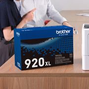Brother TN920XL High-Yield Black Printer Toner Cartridge, 6000 Page Yield