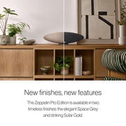 Bowers & Wilkins Zeppelin Pro Edition Wireless Speaker, 240W, 5 Drivers Including Subwoofer, Titanium Dome Tweeters, Space Grey