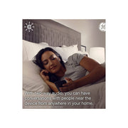 GE Lighting CAMIDWDPHDW1 Cync Indoor WiFi Smart Camera, White, 1080p Resolution