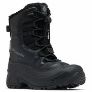 Columbia Bugaboot Celsius Junior Winter Boots, Waterproof, Insulated with 400g, Black Graphite, Size 3, 20999810103
