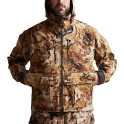 SITKA 600173-WL GORE OPTIFADE Concealment Waterfowl Marsh Delta Pro Wading Jacket for Men - L