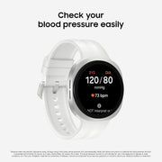 Samsung Galaxy Watch9 Aluminum Smartwatch 40mm Bluetooth, Graphite, Super AMOLED Display, AI Assistance, Health and Fitness Tracking, SM-L340NZKAXAA