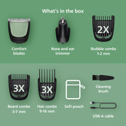 Philips Norelco MG3919/50 All-In-One 3000 Series 13 In 1 Trimmer