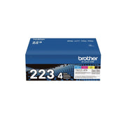 Brother TN2234PK Standard-Yield Toner TN223, 4-pack (Black, Cyan, Magenta & Yellow)