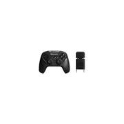 SteelSeries Stratus+ Wireless Gaming Controller with Bluetooth LE, Hall Effect Sensors, 90-Hour Battery, Slim Phone Mount, Black, 69076