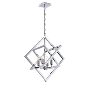 LS-19889 Isidro 4-Lite Pendant, Chrome
