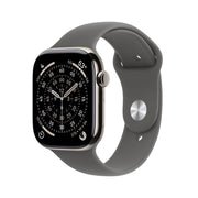 Apple Watch Gen 11 Series 11 Cell 42mm Slate Titanium - Black Sport Band MF8T4LW/A