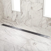Signature Hardware ZA3-G01-48-MB-C SS Rectangular Shower Drain-48