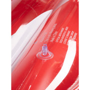 Greensource Rolling Stones Inflatable Swim Tube Pool Raft Float, Red, 48 in x 75 in