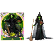 Mattel Wicked Deluxe Elphaba Fashion Doll with Movie-Inspired Gown, Accessories, 11 Points of Articulation, Black Hair, JFM12