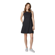 Columbia Freezer Tank Dress Women's Athletic Sleeveless, Black, Small, Omni-Shade UPF 50, Omni-Freeze Cooling, Moisture-Wicking, 203536