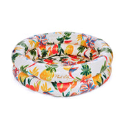 Float Life by Funboy Inflatable Round 2-Ring Pool, Tropical Paradise