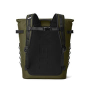 YETI Hopper M20 Soft Backpack Cooler, Olive, 36-Can Capacity, ColdCell Insulation, MagShield Access, 81483064