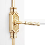 Signature Hardware 436161 Havering Brass Door Cremone Bolt - Polished Brass
