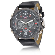 U.S. Polo Assn. US5289WM Men's Analog Digital Watch - Gun Metal