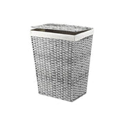 Whitmor 6084-3986-GW Hamper with Liner and Lid, Gray Wash