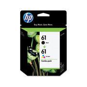 HP CR259FN#140 61 Black/Tri-color Original Ink Cartridges Combo Pack