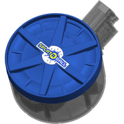 SPLATRBALL Blue 800 Round Drum Magazine - Plastic Material