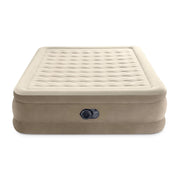 Intex 64427ED Air Mattress with Built-in Pump, Beige, Queen