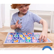 Melissa & Doug 50379 Ms. Rachel Alphabet Letter Sounds Puzzle - 26pc