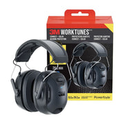 3M WorkTunes Connect Solar Powered Wireless Hearing Protection Earmuffs, Bluetooth, 26 dB Noise Reduction, Black, 90573-DC