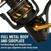 Penn Slammer IV Spinning Reel 3500 6.2:1 Gear Ratio