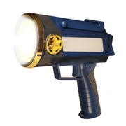 As Seen On TV Star Patrol Flashlight, Tactical, 9,000 Lumens, 10 Modes, Built-In Kickstand, Phone Charger, Water-Resistant