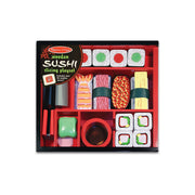 Melissa & Doug Sushi Slicing Wooden Play Food Set