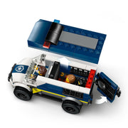 LEGO City Police Prisoner Transport Van Building Toy with 198 Pieces, Police Officer and 2 Crook Minifigures, Ages 6+, 60479