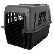 Aspenpet Pet Porter 21183 Kennel, For Pets 50-70 Pounds, Dark Gray