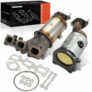A-Premium APCCT757 Exhaust Manifold Catalytic Converter with Gasket Kit, Direct-Fit for Ford Explorer 2011-2012, Edge 2011-2014, Lincoln MKX 2011-2015, Stainless Steel, EPA Compliant