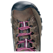 KEEN 1018178 Targhee III Mid Waterproof Hiking Boots for Ladies, Size: 9.5M, Weiss/Boysenberry