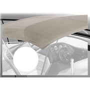 Westland 4687AGR-X Sunbrella Bimini Top Package, Gray, Corrosion-Resistant Nylon Deck Mounts, Anodized Aluminum Frame