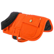 Carhartt P000034080103 Chore Coat for Dogs - Hunter Orange - Medium