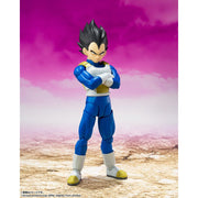 Bandai Spirits S.H.Figuarts Vegeta Dragon Ball DAIMA Action Figure, Redesigned Model, Interchangeable Parts, Soft Material, 5.5 Inch