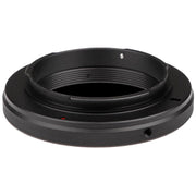 Ultimaxx T-Mount Camera Lens Adapter for EF-Mount Cameras, All-Metal Lightweight Construction, Black, UM-TMEOS