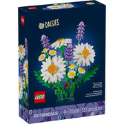LEGO Botanicals Daisies Building Toy, 133 Pieces, Artificial Flowers Crafting Kit, Multicolor, 11508