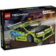 LEGO Technic Fast and Furious Mitsubishi Eclipse Car Building Set for Teens 14+ with 827 Pieces, Detailed Features, Multicolor, 42229