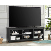 Mainstays MSS336249972001 Adjustable Shelf TV Stand for TVs up to 70'',Black Finish