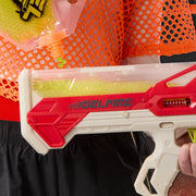 Nerf Pro Gelfire Warp Speed Motorized Blaster, Rapid-Fire 20 Rounds Per Second, 20,000 Water Bead Rounds, Rechargeable Battery, Protective Eyewear, Multicolor, G1115