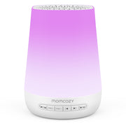 Momcozy Baby Sound Machine with Night Light, 34 Soothing Sounds, Adjustable Brightness, Rechargeable, Blue, WN002-WH00BA