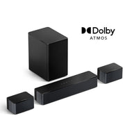 Ultimea Poseidon D60 5.1 Sound Bar with Dolby Atmos, 410W Peak Power, Wireless Subwoofer, Adjustable Surround Sound