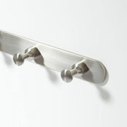 Signature Hardware 025530E-BN Beckett Multi-Robe Rack - Brushed Nickel