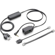 Poly APA-24 Electronic Hook Switch Adapter, TAA Compliant, Black, 85Q52AA