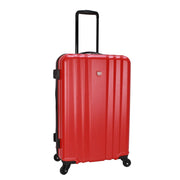 Moda Hard Side 3 Piece Luggage Set, Durable ABS Material, Multi-Level Locking Telescopic Handles, Smooth 4-Wheel Spinners, Coral, 28-Inch, 24-Inch, 20-Inch MD31014526853CL