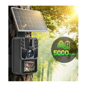 FKPCAM FK40 Solar Trail Camera, 64MP Photos, UHD 4K Video with Audio, 1.6W Solar Panel