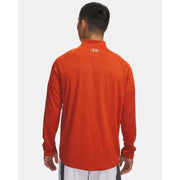 Under Armour 1382797-844 Tech Textured Half-Zip Pullover - Orange Base - XL