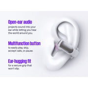 Bose Ultra Open Earbuds - Bluetooth Open Ear Earbuds with OpenAudio for Awareness, Clip-On Design for Comfort, Water Resistant, Up to 48 Hrs of Playtime, Desert Gold - Limited Edition Color